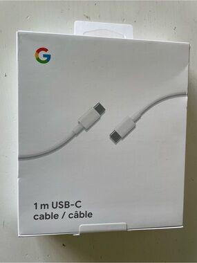 GOOGLE USB-C to USB-C Cable - White